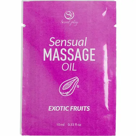 Secret Play Exotic Fruits ulje za masažu 10ml jednokratno pakovanje Španija