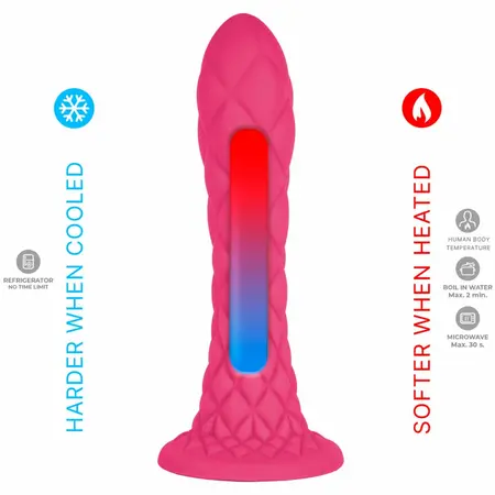 SilexD Dreamy Fantasy termoreaktivni model od tečnog silikona fuksija 18.5cm