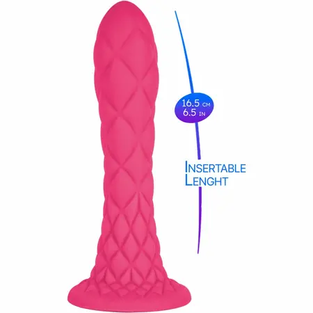 SilexD Dreamy Fantasy termoreaktivni model od tečnog silikona fuksija 18.5cm
