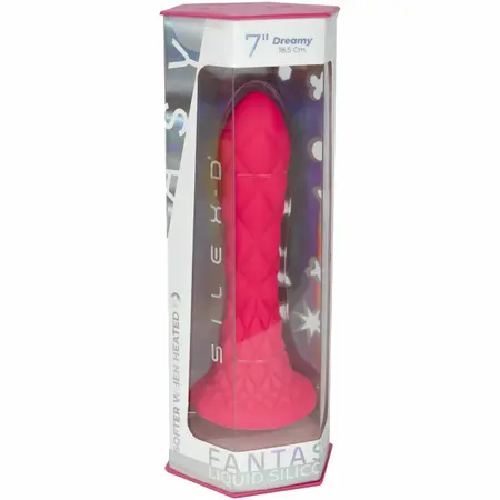 SilexD Dreamy Fantasy termoreaktivni model od tečnog silikona fuksija 18.5cm