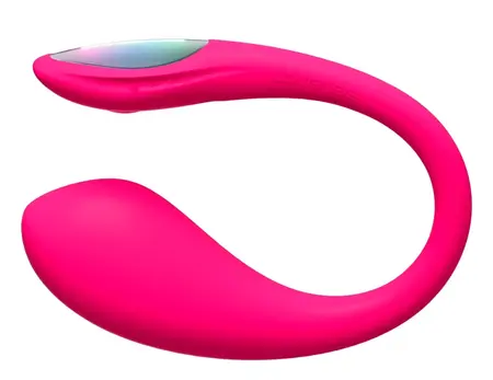 Lovense Lush Mini App-Controlled Vibrating Egg with LED Light Show Pink