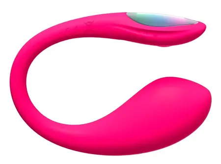 Lovense Lush Mini App-Controlled Vibrating Egg with LED Light Show Pink