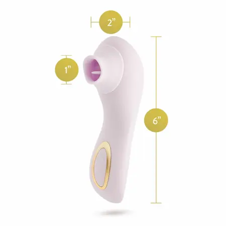 Blush Delice Fleur Air Pulse System, nežno ljubičasta boja, ergonomski dizajn