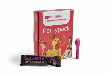 My Celebrator Roze Set Dodataka za Četkicu za Zube - 10 Nastavaka