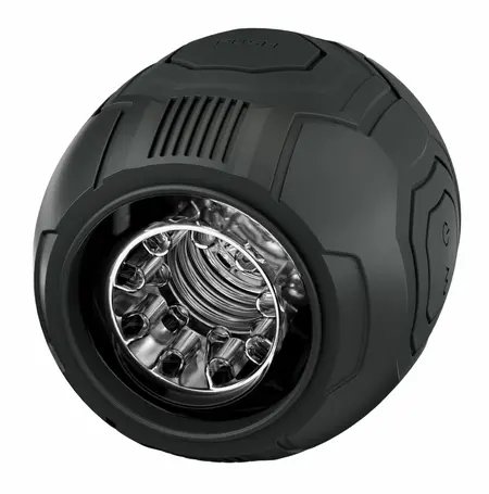Blush Novelties Dome X automatski vibrirajući masturbator u crnoj boji sa 10 modova vibracije i USB punjenjem