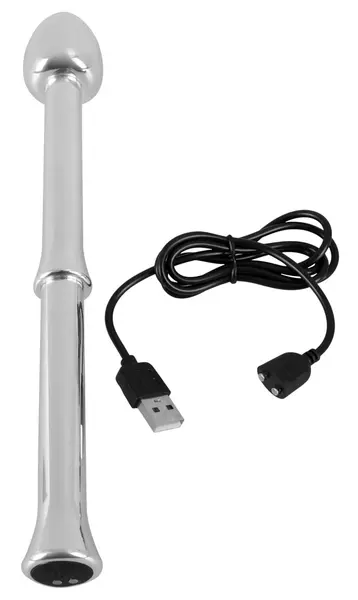 Rebel Metal Intimate Wand 10-Mode Rechargeable Prostate Massager 26.5cm