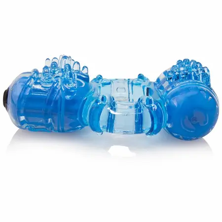 The Screaming O Big O 2 Blue Double Vibrating Ring System
