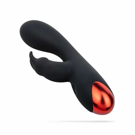 Lieberte Beate Dual Action silikonski intimni masažer, roze, USB punjiv