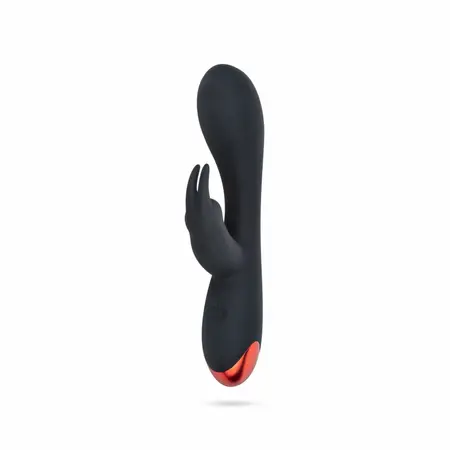 Lieberte Beate Dual Action silikonski intimni masažer, roze, USB punjiv