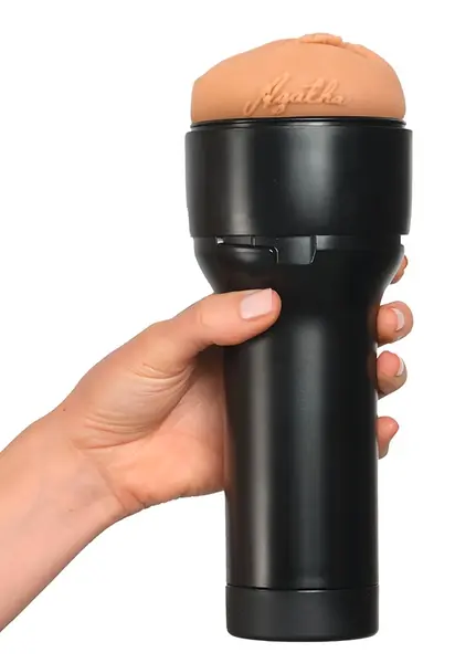 Feel Agatha Vega Premium intimna igračka sa teksturom realističnog osećaja u neutralnoj boji