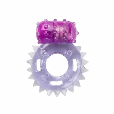 Screaming O Vibrating Ring Purple - Flexible Stimulation System, One-Time Use