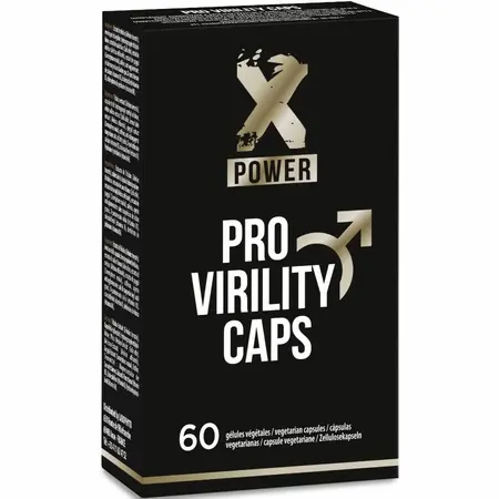 XPOWER Pro Virility Caps 60 biljnih kapsula, formula za vitalnost muškaraca