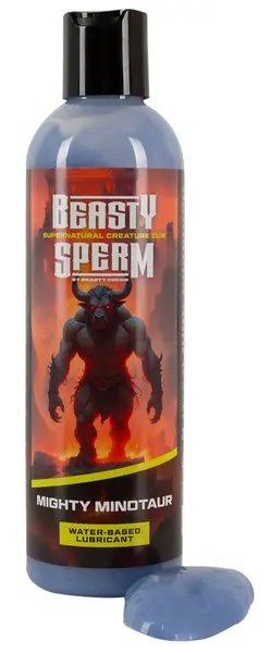 Beasty Cocks Beasty Sperm intimni gel na bazi vode od 250 ml, sivoplava formula