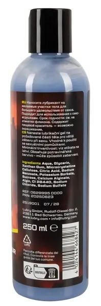 Beasty Cocks Beasty Sperm intimni gel na bazi vode od 250 ml, sivoplava formula
