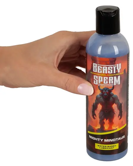 Beasty Cocks Beasty Sperm intimni gel na bazi vode od 250 ml, sivoplava formula