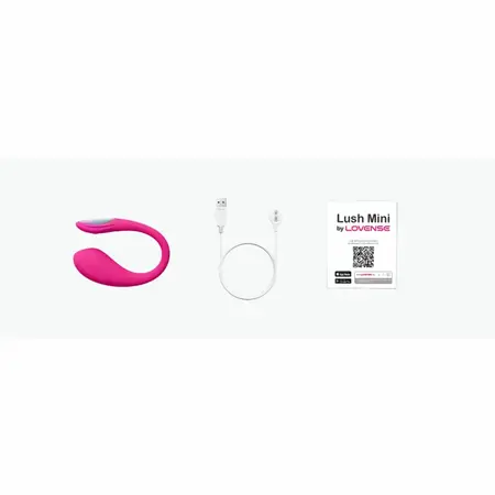 Lovense Lush Mini, kompaktni intimni stimulator sa upravljanjem preko aplikacije, roze boje