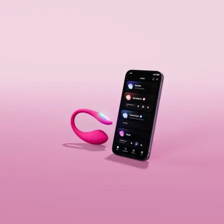 Lovense Lush Mini, kompaktni intimni stimulator sa upravljanjem preko aplikacije, roze boje