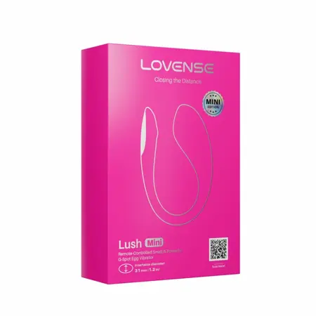 Lovense Lush Mini, kompaktni intimni stimulator sa upravljanjem preko aplikacije, roze boje