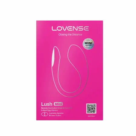 Lovense Lush Mini, kompaktni intimni stimulator sa upravljanjem preko aplikacije, roze boje