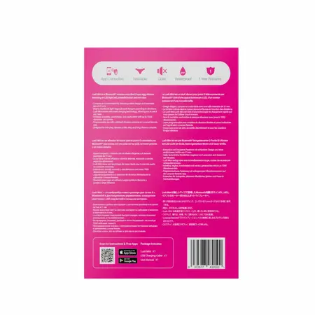 Lovense Lush Mini, kompaktni intimni stimulator sa upravljanjem preko aplikacije, roze boje