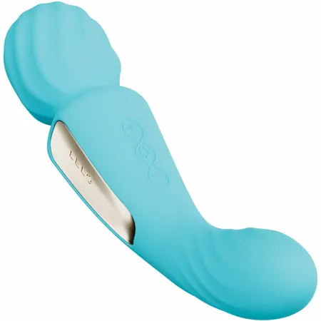 LELO SWITCH Vibrator Wanda dvostrani vibrator u tirkiznoj boji sa kontrolom preko aplikacije