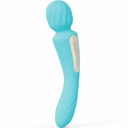 LELO SWITCH Vibrator Wanda dvostrani vibrator u tirkiznoj boji sa kontrolom preko aplikacije