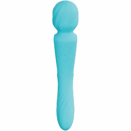 LELO SWITCH Vibrator Wanda dvostrani vibrator u tirkiznoj boji sa kontrolom preko aplikacije