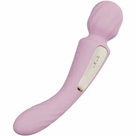 LELO SWITCH™ Wanda dvostrani intimni masažer u nežno roze boji, kontrola preko aplikacije