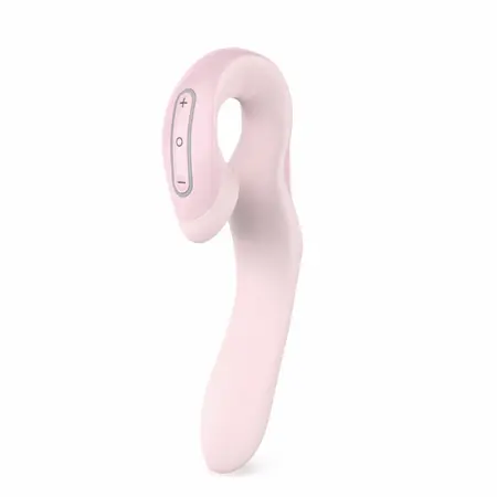ZINI ROAE Pink precizni vibrator za više zona, 5 brzina, 15 modova vibracije
