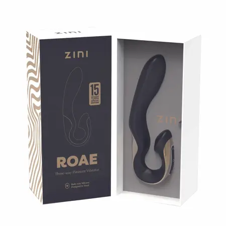 Zini ROAE SE Black/Gold precizni aparat za trostruku stimulaciju