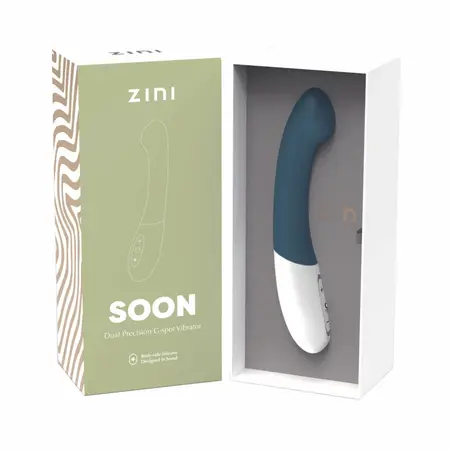 ZINI SOON Legion Blue Dual Precision Massager, 12 Modes, Rechargeable