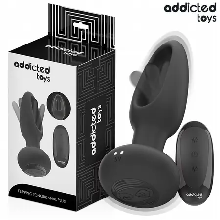 Addicted Toys vibrirajući analni čep sa daljinskim upravljačem i oscilirajućim silikonskim vrhom 130mm