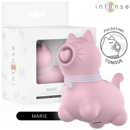 Intense Puppy Point Pink, kompaktni klitorisni stimulator sa tapkajućim efektom, punjiv na USB