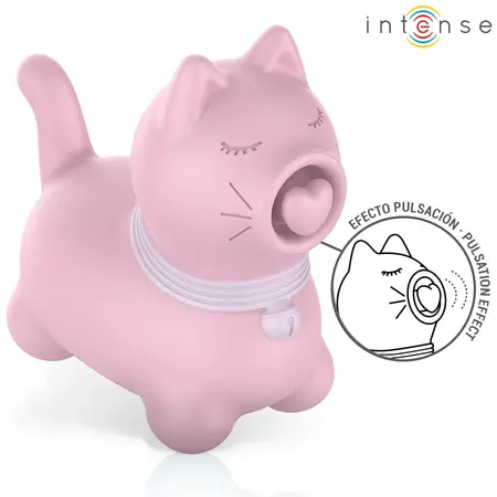 Intense Puppy Point Pink, kompaktni klitorisni stimulator sa tapkajućim efektom, punjiv na USB