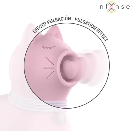 Intense Puppy Point Pink, kompaktni klitorisni stimulator sa tapkajućim efektom, punjiv na USB