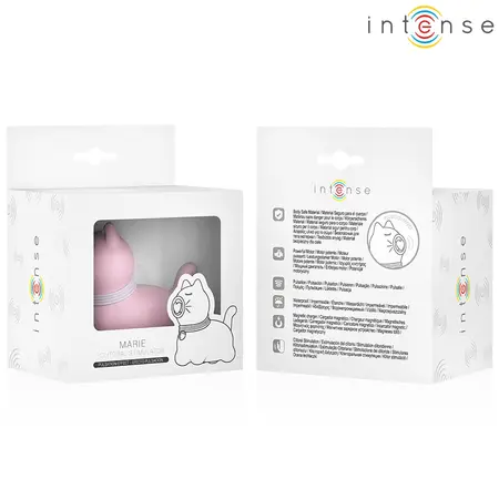 Intense Puppy Point Pink, kompaktni klitorisni stimulator sa tapkajućim efektom, punjiv na USB