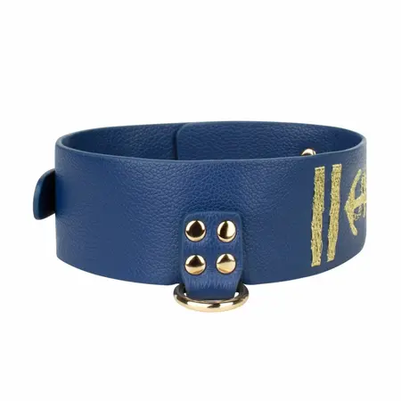 Naughty Navy 7-Piece Restraint Set - Adjustable Blue Bondage Kit