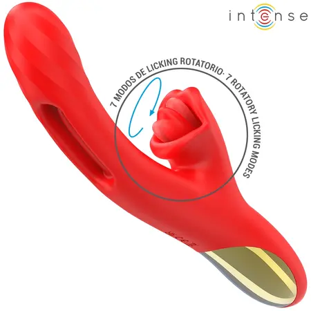 Intense Jessica Red napredni multifunkcionalni vibrator dužine 24.8 cm