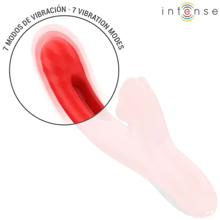 Intense Jessica Red napredni multifunkcionalni vibrator dužine 24.8 cm