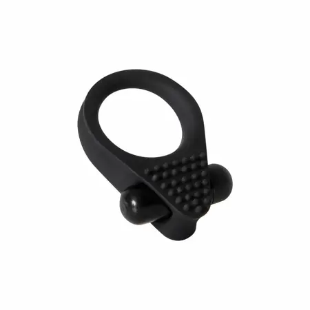 Evolved Black Knight Intimate Ring with Vibrating System Black