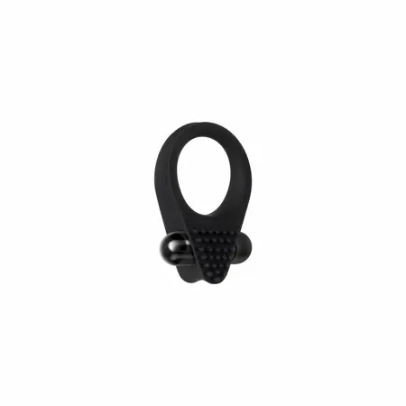 Evolved Black Knight Intimate Ring with Vibrating System Black