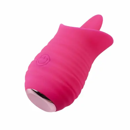 Tracy's Dog Licky Rechargeable Silicone Tongue Simulator 10 Modes Pink