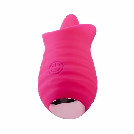 Tracy's Dog Licky Rechargeable Silicone Tongue Simulator 10 Modes Pink