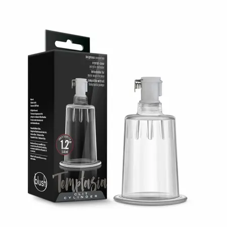 Blush Temptasia Clear Cylinder System 1.2'' Diameter - Acrylic Chamber