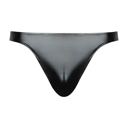 Male Power Liquid Onyx 2.0 Wetlook tange S/M crne, savršeno oblikovan kroj