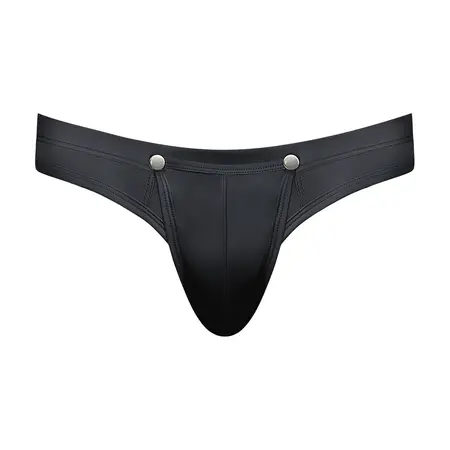Male Power Oh Snap! Snap Off Jock S/M Black, sistem brzog skidanja, spandeks