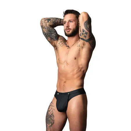 Male Power Oh Snap! Snap Off Jock L/XL Black inovativan dizajn na skidanje