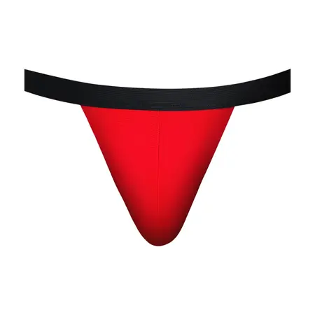 Male Power Hot Mesh Jockstrap L/XL crveno crne udobne gaćice