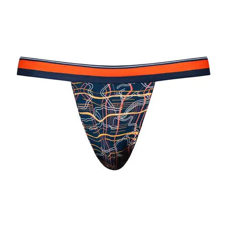 Male Power Soo Cumfy Jock L/XL Marble Marine udobni modalni muški jockstrap veš za maksimalan komfor