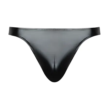 Male Power Liquid Onyx 2.0 Wetlook Jock Brief L/XL Crni
